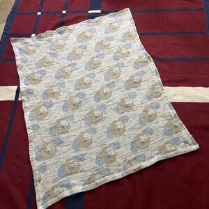 Koala Baby Puppy Dog Receiving Blanket monogram Print fleece soft plush warm